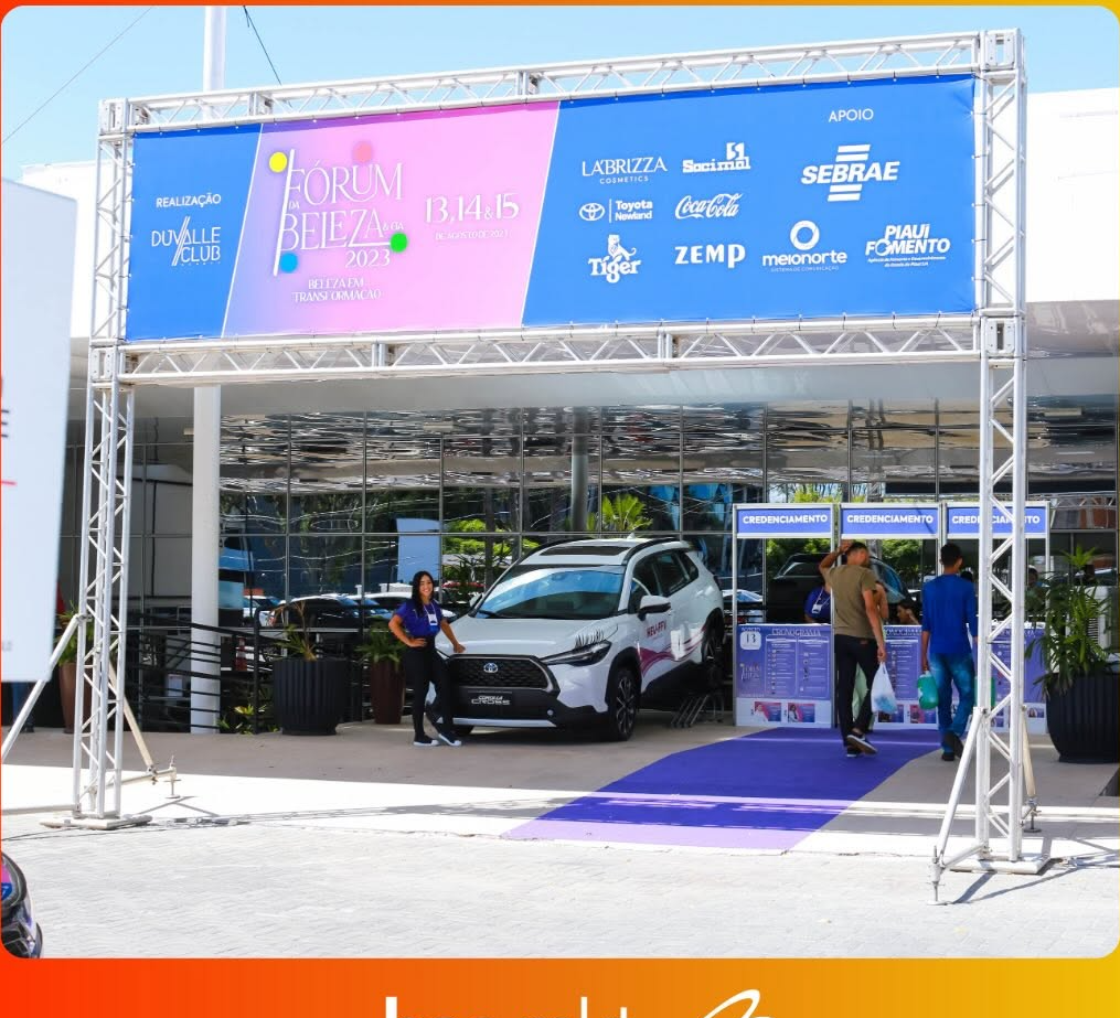 Produção de evento pela Bee Marketing